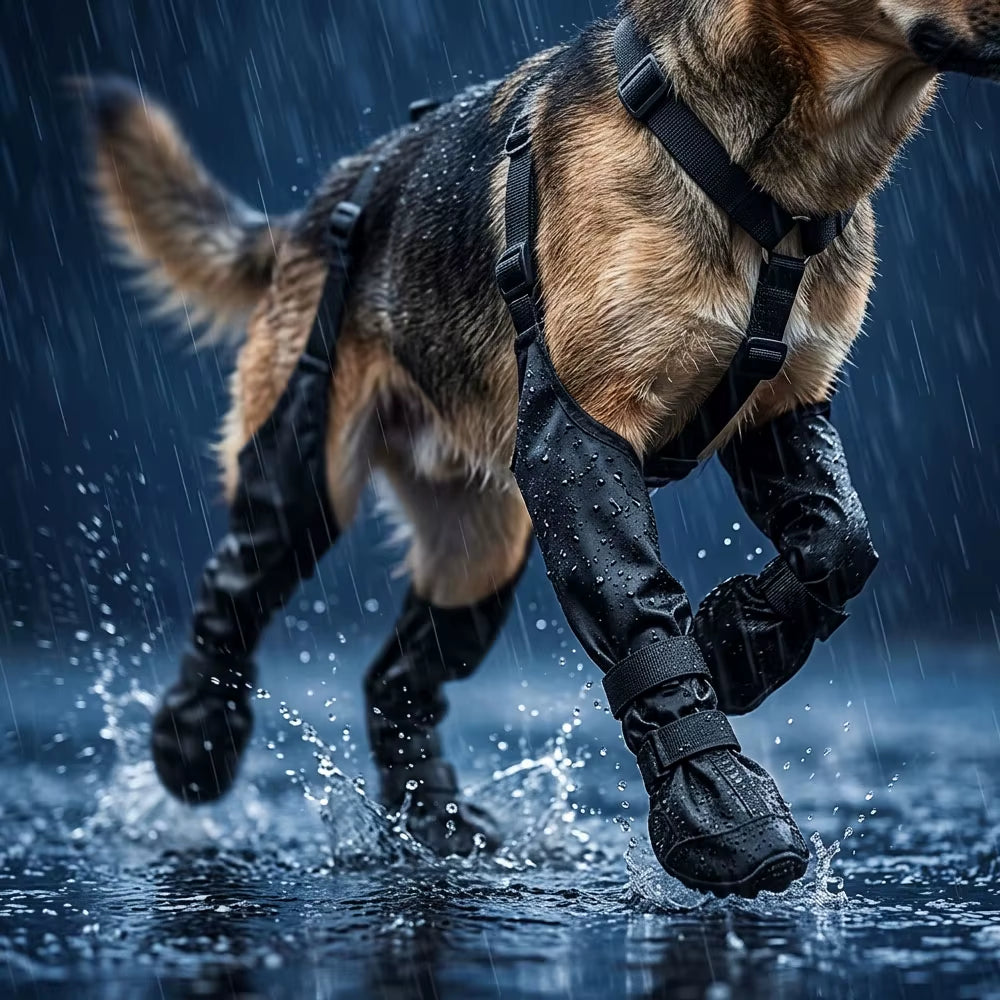 Waterproof Non-Slip Dog Boots