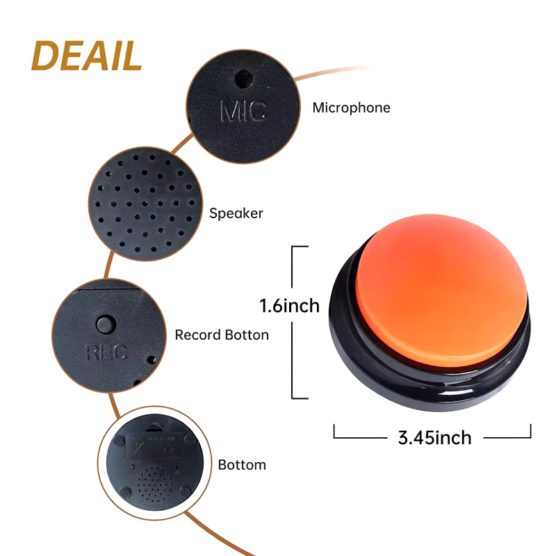 Talking Buttons Communication Set for Dogs