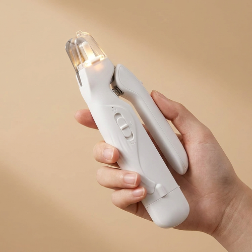 Quiet Electric Nail Trimmer with LED Light